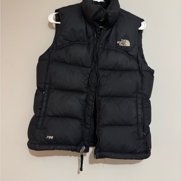 The North Face Charcoal Puffer Vest - Picture 3 of 7